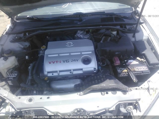 4T1BF32K44U575946 - 2004 TOYOTA CAMRY LE/XLE/SE Gümüş foto 10