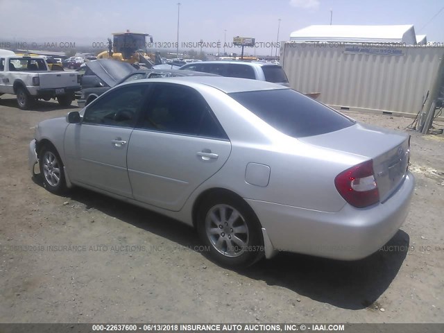 4T1BF32K44U575946 - 2004 TOYOTA CAMRY LE/XLE/SE Gümüş foto 3