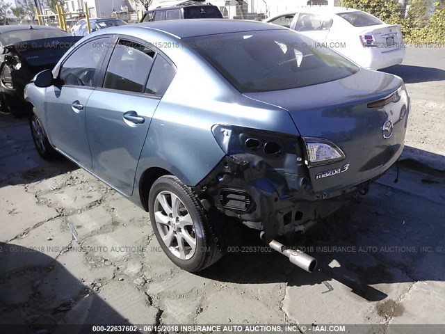 JM1BL1SG4A1301026 - 2010 MAZDA 3 I BLUE photo 3