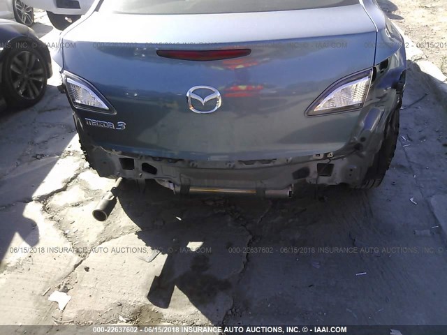 JM1BL1SG4A1301026 - 2010 MAZDA 3 I BLUE photo 6