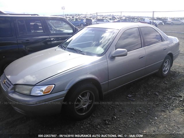 4T1BG22K5VU161776 - 1997 TOYOTA CAMRY CE/LE/XLE 棕色 照片 2