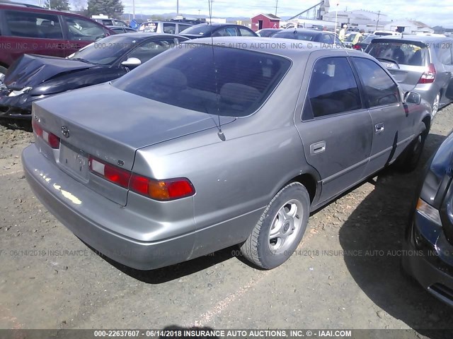 4T1BG22K5VU161776 - 1997 TOYOTA CAMRY CE/LE/XLE 棕色 照片 4