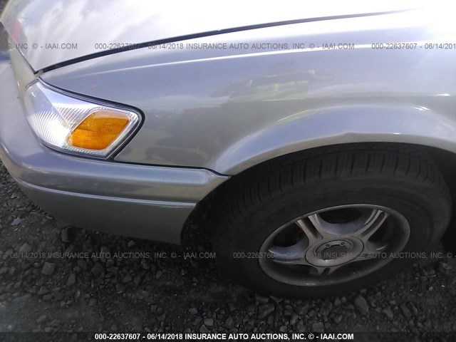 4T1BG22K5VU161776 - 1997 TOYOTA CAMRY CE/LE/XLE 棕色 照片 6