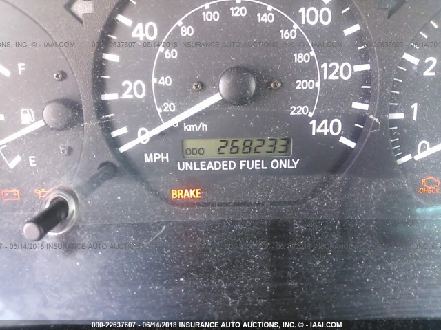 4T1BG22K5VU161776 - 1997 TOYOTA CAMRY CE/LE/XLE 棕色 照片 7