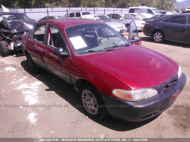 1FALP13PXVW324607 - 1997 FORD ESCORT LX/SPORT RED photo 1