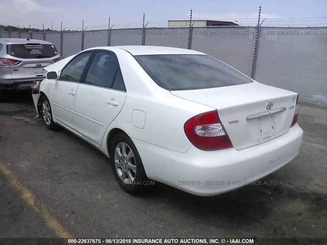 JTDBE30K740249642 - 2004 TOYOTA CAMRY LE/XLE 白色 照片 3