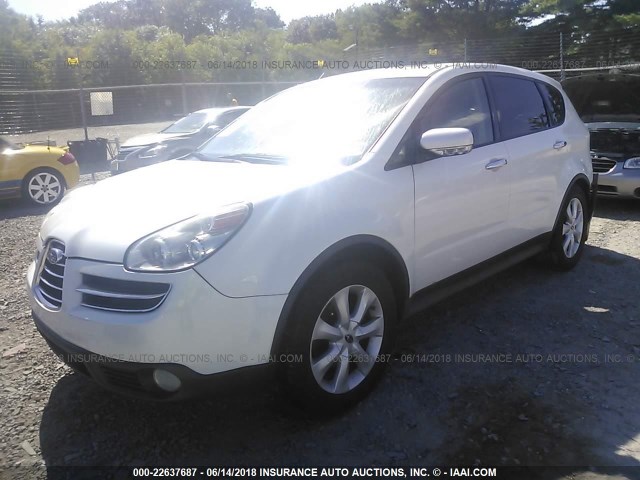 4S4WX86C564404785 - 2006 SUBARU B9 TRIBECA 3.0 H6/3.0 H6 LIMITED WHITE photo 2