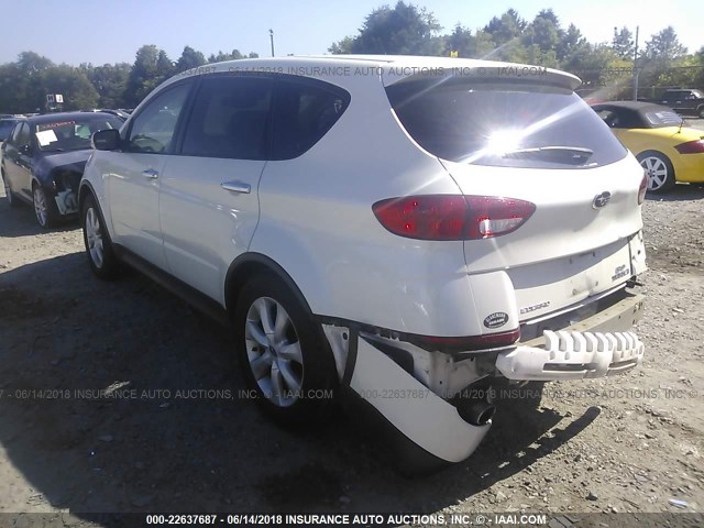 4S4WX86C564404785 - 2006 SUBARU B9 TRIBECA 3.0 H6/3.0 H6 LIMITED WHITE photo 3