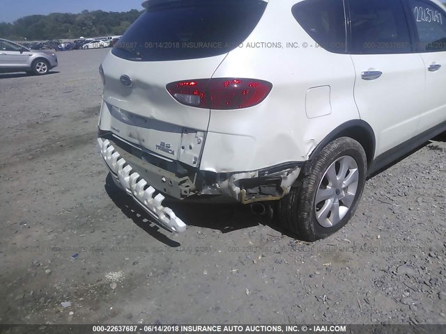 4S4WX86C564404785 - 2006 SUBARU B9 TRIBECA 3.0 H6/3.0 H6 LIMITED WHITE photo 6