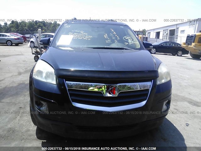 5GZER23788J129687 - 2008 SATURN OUTLOOK XR მუქი ლურჯი ფოტო 6