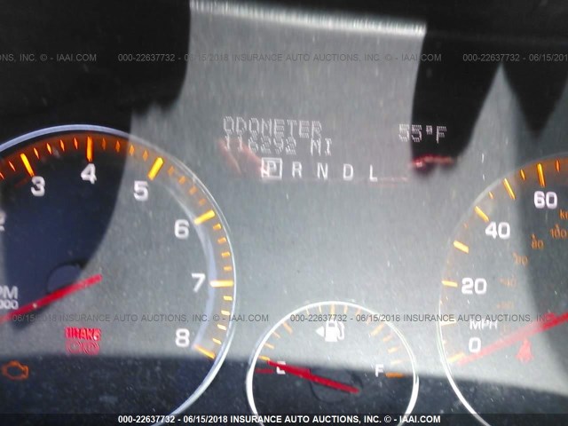 5GZER23788J129687 - 2008 SATURN OUTLOOK XR მუქი ლურჯი ფოტო 7