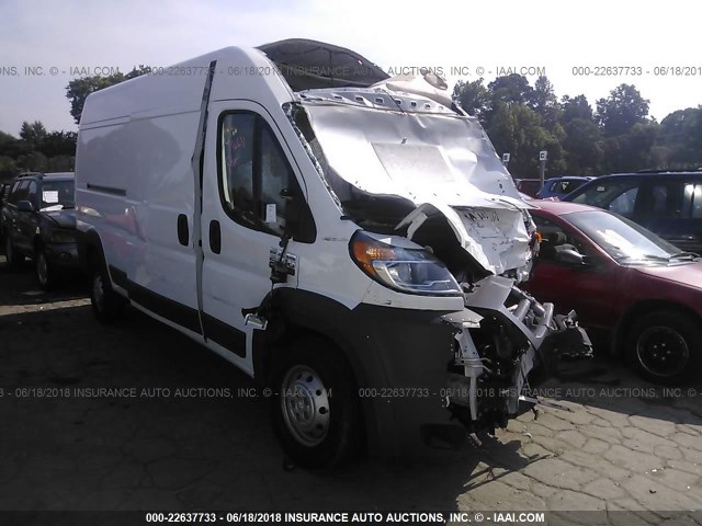 3C6TRVDG2JE111317 - 2018 RAM PROMASTER 2500 2500 HIGH WHITE photo 1