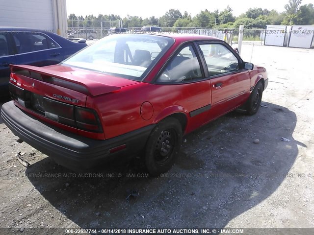 3G1JC1141RS843948 - 1994 CHEVROLET CAVALIER VL/RS RED photo 4