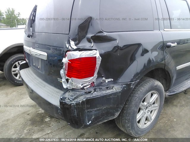 1A8HW58P27F512083 - 2007 CHRYSLER ASPEN LIMITED BLACK photo 6