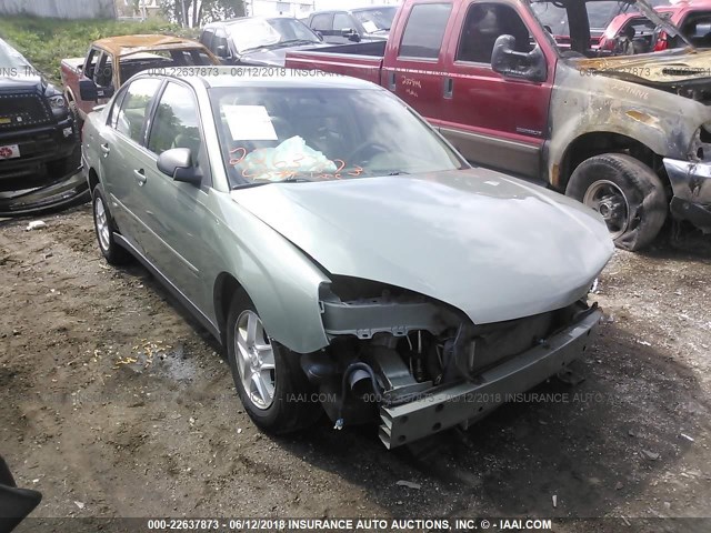 1G1ZT52825F115100 - 2005 CHEVROLET MALIBU LS 绿色 照片 1
