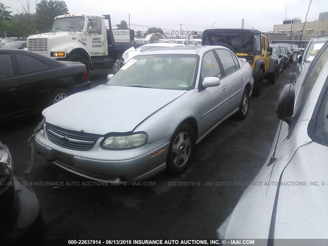 1G1NE52J13M625569 - 2003 CHEVROLET MALIBU LS SILVER photo 2