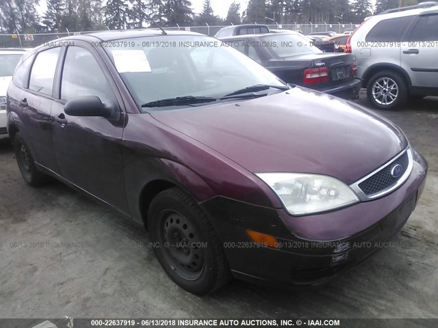 1FAFP37N27W298413 - 2007 FORD FOCUS ZX5/S/SE/SES PURPLE photo 1