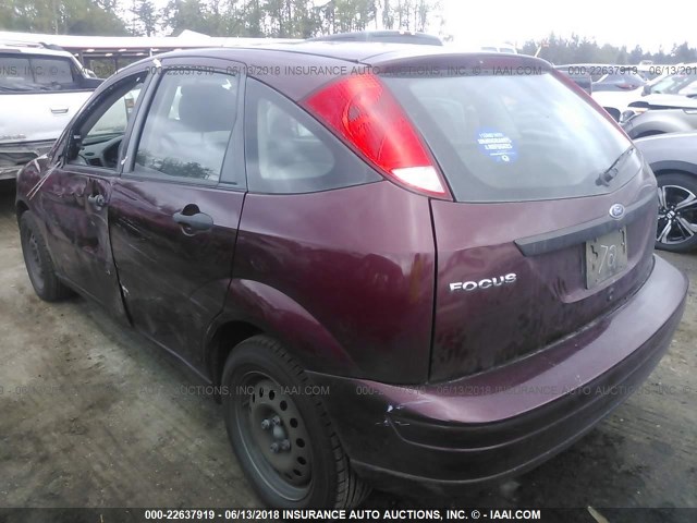 1FAFP37N27W298413 - 2007 FORD FOCUS ZX5/S/SE/SES 紫色 照片 3