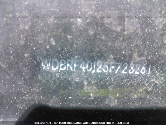 WDBRF40J25F723261 - 2005 MERCEDES-BENZ C 230K SPORT SEDAN BLACK photo 9