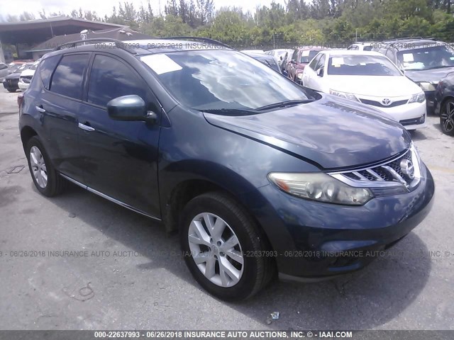 JN8AZ1MU2BW064428 - 2011 NISSAN MURANO S/SL/LE GRAY photo 1