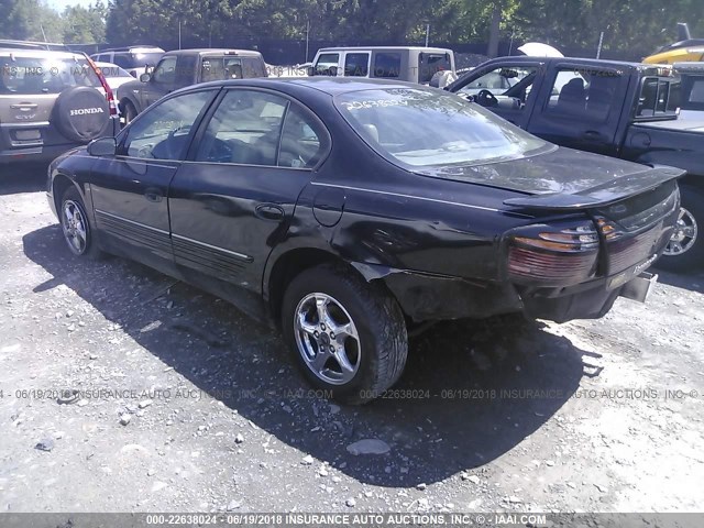 1G2HX54K74U170835 - 2004 PONTIAC BONNEVILLE SE BLACK photo 3