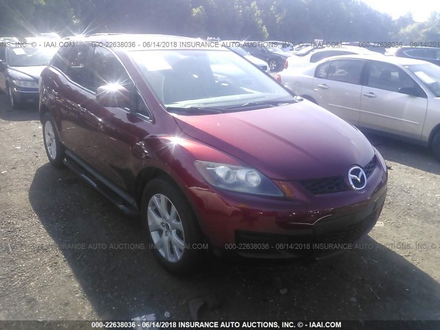 JM3ER29L280178838 - 2008 MAZDA CX-7 RED photo 1