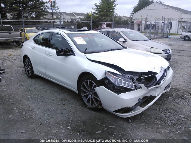 19UUB2F56HA004801 - 2017 ACURA TLX TECH WHITE photo 1