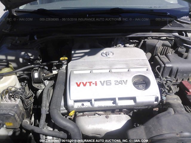 4T1BF30K16U633629 - 2006 TOYOTA CAMRY LE/XLE/SE 银色 照片 10