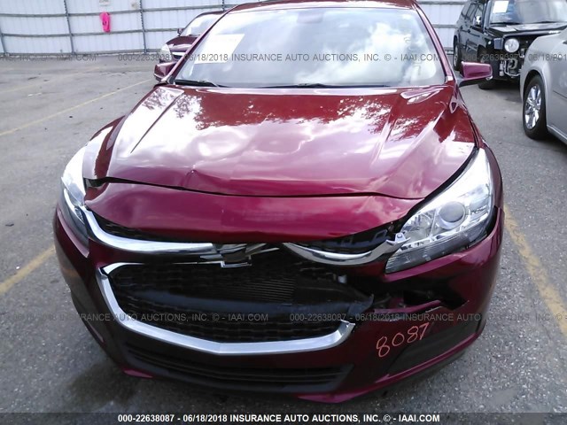1G11C5SL8EF276617 - 2014 CHEVROLET MALIBU 1LT 红色 照片 6