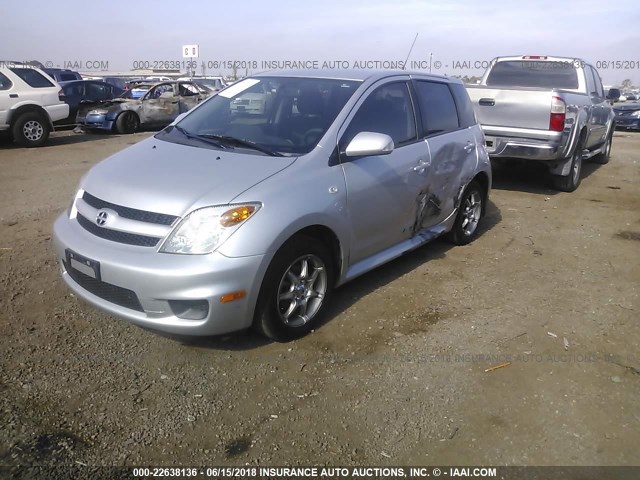 JTKKT624965006466 - 2006 TOYOTA SCION XA SILVER photo 2