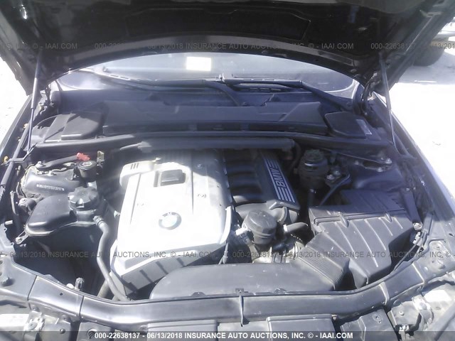 WBAVB17516NK35197 - 2006 BMW 325 I AUTOMATIC BLACK photo 10