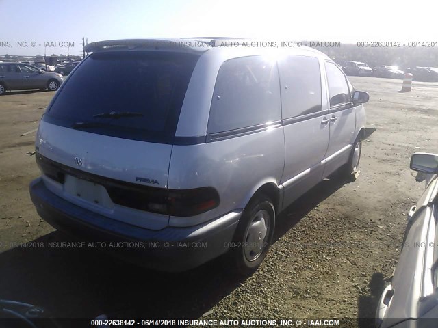 JT3AC12R3N1012954 - 1992 TOYOTA PREVIA LE WHITE photo 4