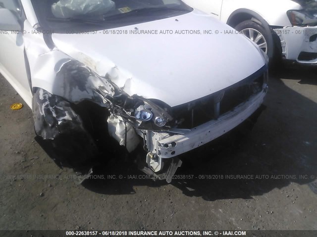 JTKDE167190289781 - 2009 TOYOTA SCION TC 白色 照片 6