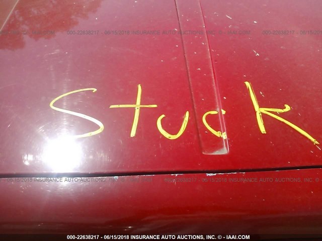 1J4FJ68S7WL273406 - 1998 JEEP CHEROKEE SPORT/CLASSIC წითელი ფოტო 10