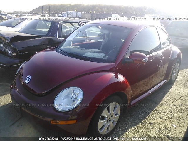 3VWPW3AG3AM022449 - 2010 VOLKSWAGEN NEW BEETLE 红色 照片 2