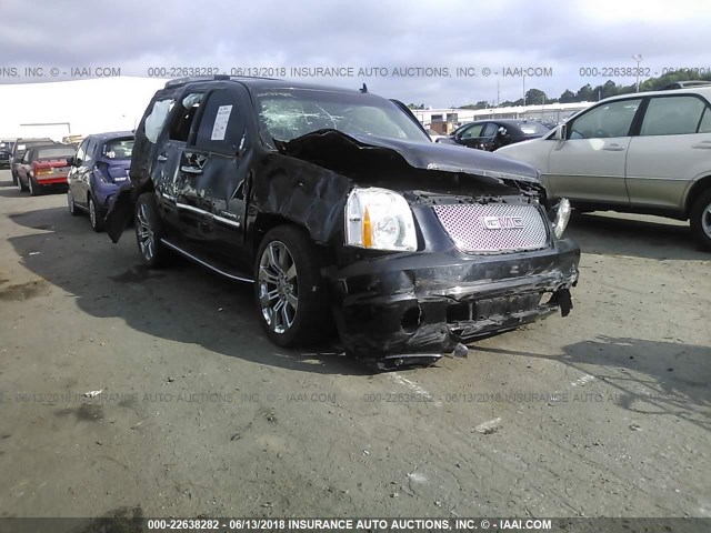 1GKS2EEF0BR224613 - 2011 GMC YUKON DENALI BLACK photo 1