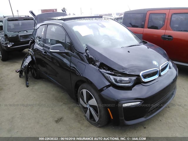 WBY7Z4C5XJVC34428 - 2018 BMW I3 REX BLACK photo 1