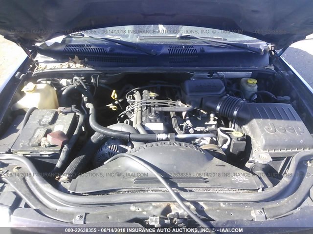 1J4GW48S24C235847 - 2004 JEEP GRAND CHEROKEE LAREDO/COLUMBIA/FREEDOM 栗色 照片 10