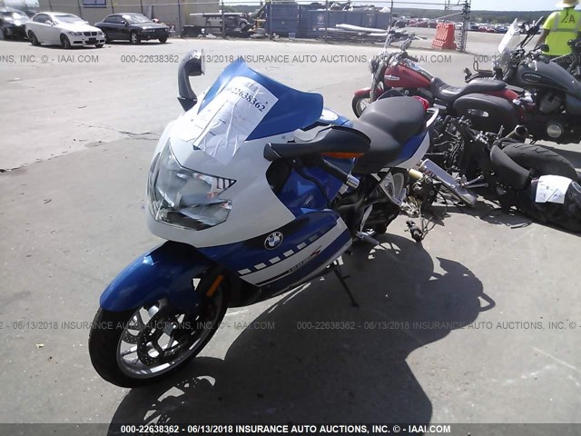 WB10591A96ZM28499 - 2006 BMW K1200 S BLUE photo 2