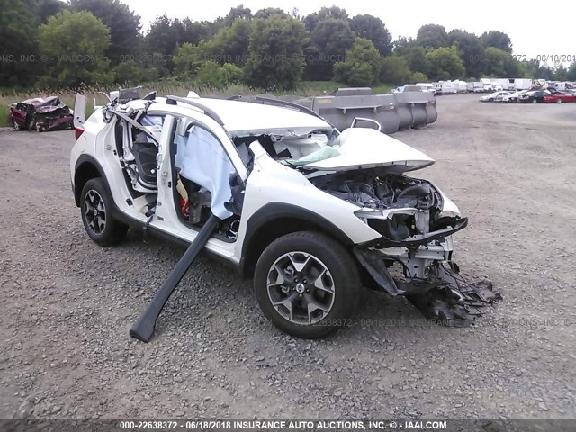 JF2GTADC5J8329121 - 2018 SUBARU CROSSTREK PREMIUM Սպիտակ լուսանկար 1