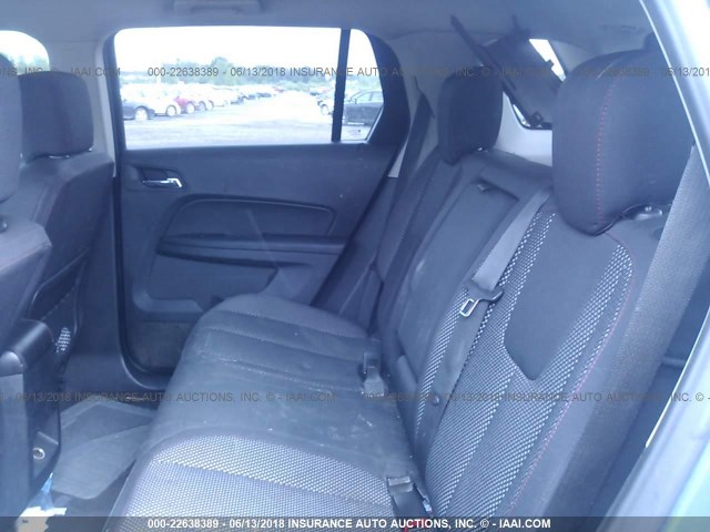 2GKFLTEK5C6214074 - 2012 GMC TERRAIN SLE BLUE photo 8