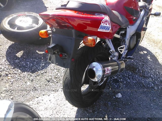 JH2PC3502XM005100 - 1999 HONDA CBR600 F4 RED photo 6