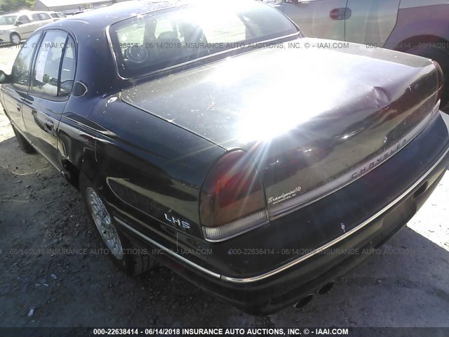 2C3HC56F3TH129003 - 1996 CHRYSLER LHS BLACK photo 3