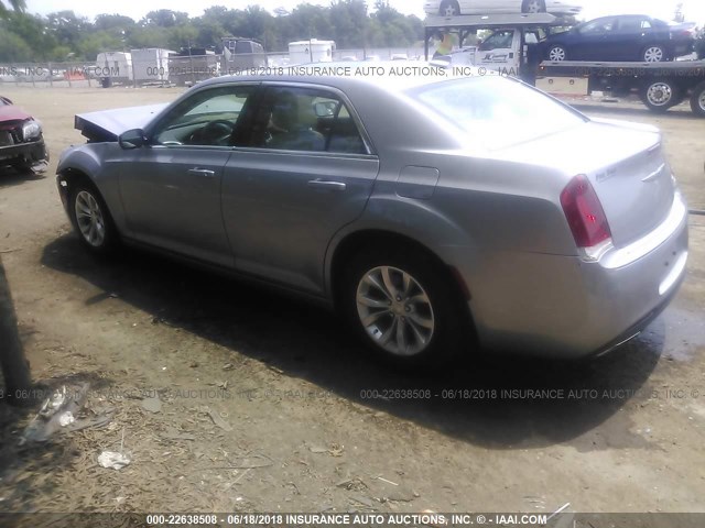 2C3CCAAG3GH273904 - 2016 CHRYSLER 300 LIMITED SILVER photo 3