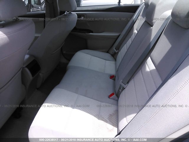 4T1BF1FKXFU912380 - 2015 TOYOTA CAMRY LE/XLE/SE/XSE BLUE photo 8