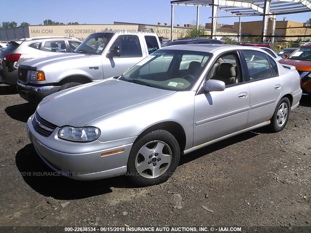 1G1NE52J13M592508 - 2003 CHEVROLET MALIBU LS SILVER photo 2
