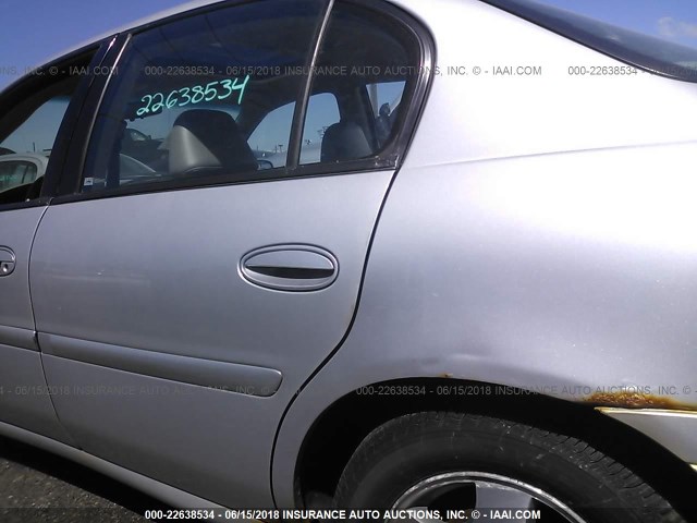 1G1NE52J13M592508 - 2003 CHEVROLET MALIBU LS SILVER photo 6