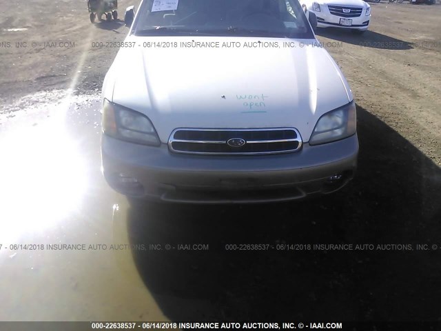 4S3BH675827621972 - 2002 SUBARU LEGACY OUTBACK AWP 白色 照片 6