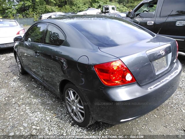 JTKDE177270170939 - 2007 TOYOTA SCION TC GRAY photo 3