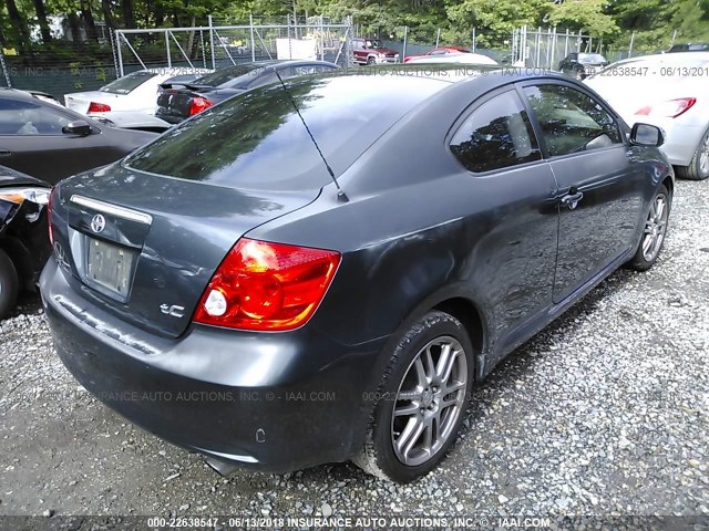 JTKDE177270170939 - 2007 TOYOTA SCION TC 灰色 照片 4